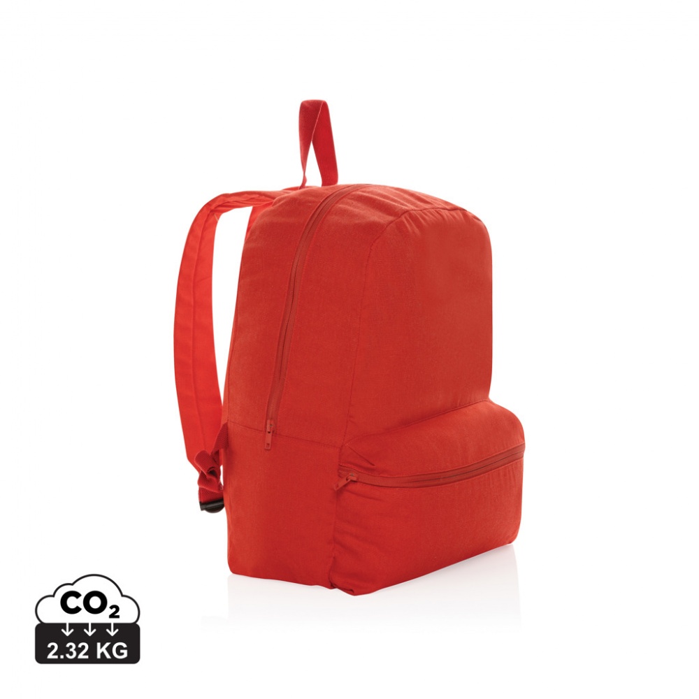 Logo trade promotional merchandise photo of: Impact Aware™ 285 gsm rcanvas backpack