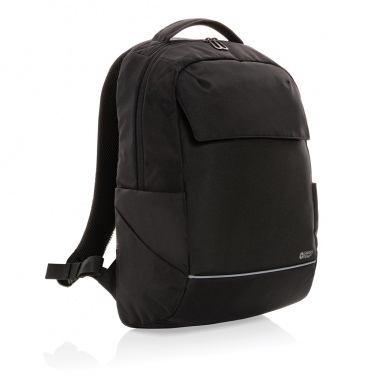 Logo trade advertising product photo of: Swiss Peak Brooke AWARE™ RPET daily 15.6" laptop backpack