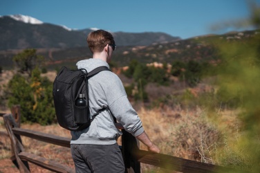 Logotrade corporate gift image of: Swiss Peak AWARE™ easy access 15.6'' laptop backpack