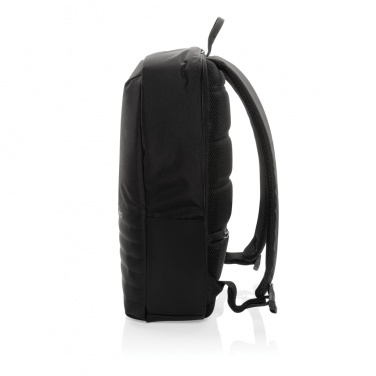 Logo trade promotional giveaways image of: Swiss Peak AWARE™ RFID anti-theft 15.6'' laptop backpack