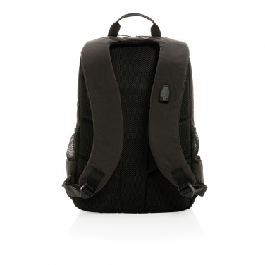 Logo trade promotional merchandise picture of: Impact AWARE™ Lima 15.6' RFID laptop backpack