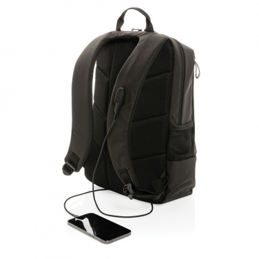 Logotrade business gifts photo of: Impact AWARE™ Lima 15.6' RFID laptop backpack