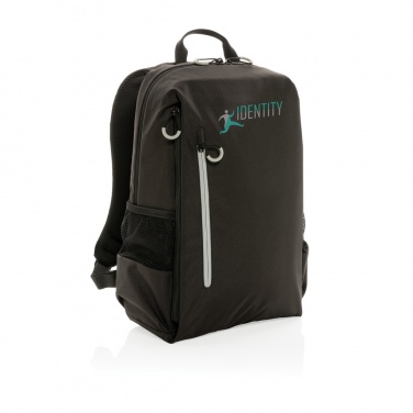 Logo trade promotional merchandise picture of: Impact AWARE™ Lima 15.6' RFID laptop backpack