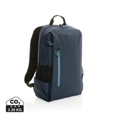 Logo trade promotional merchandise picture of: Impact AWARE™ Lima 15.6' RFID laptop backpack