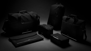 Logotrade promotional merchandise photo of: Swiss Peak AWARE™ RFID and USB A laptop backpack