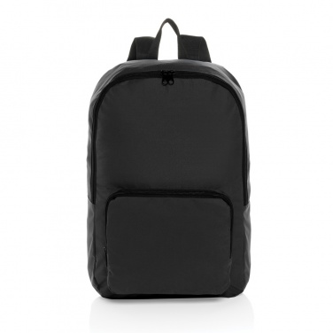 Logotrade promotional product picture of: Dillon AWARE™ RPET foldable classic backpack