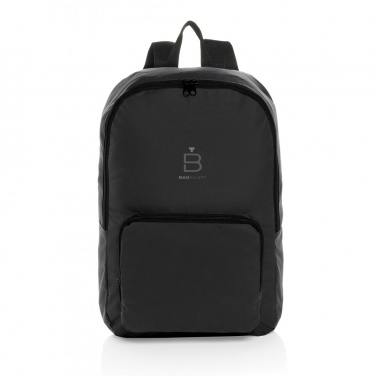 Logo trade promotional products picture of: Dillon AWARE™ RPET foldable classic backpack