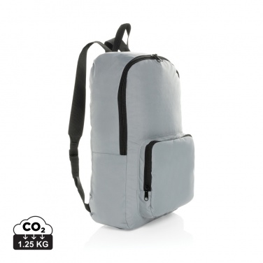 Logotrade promotional item picture of: Dillon AWARE™ RPET foldable classic backpack