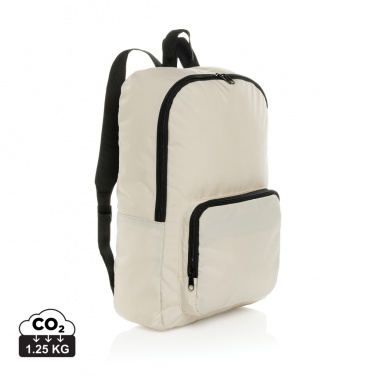 Logotrade promotional merchandise picture of: Dillon AWARE™ RPET foldable classic backpack