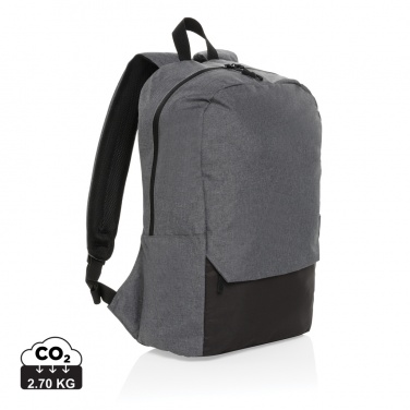 Logo trade promotional merchandise picture of: Kazu AWARE™ RPET basic 15.6 inch laptop backpack