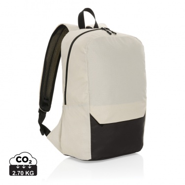 Logotrade promotional gift image of: Kazu AWARE™ RPET basic 15.6 inch laptop backpack