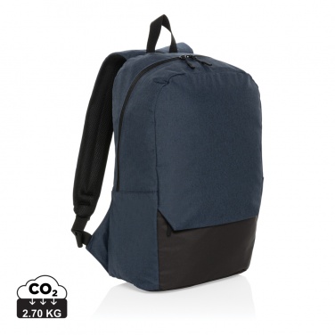 Logo trade advertising products image of: Kazu AWARE™ RPET basic 15.6 inch laptop backpack