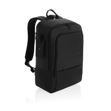 Logotrade promotional merchandise picture of: Armond AWARE™ RPET 15.6 inch deluxe laptop backpack