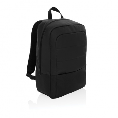 Logotrade promotional gift picture of: Armond AWARE™ RPET 15.6 inch standard laptop backpack