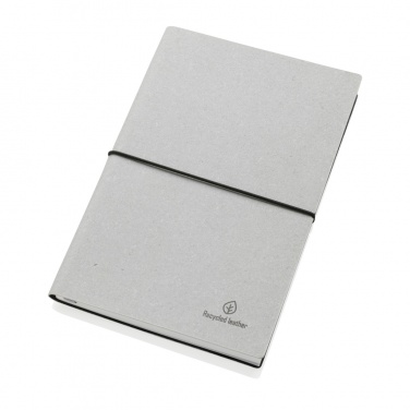 Logotrade promotional giveaway picture of: A5 recycled leather notebook