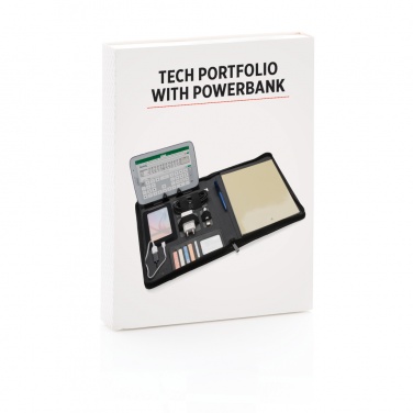 Logotrade advertising products photo of: Tech portfolio with powerbank