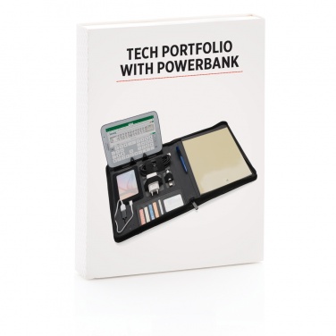 Logotrade advertising product image of: Tech portfolio with powerbank