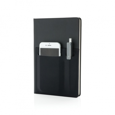 Logotrade promotional giveaway picture of: A5 Deluxe notebook with smart pockets