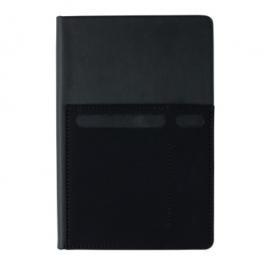 Logotrade promotional products photo of: A5 Deluxe notebook with smart pockets