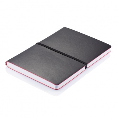 Logotrade promotional giveaways photo of: Deluxe softcover A5 notebook