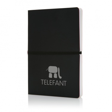 Logo trade business gift photo of: Deluxe softcover A5 notebook