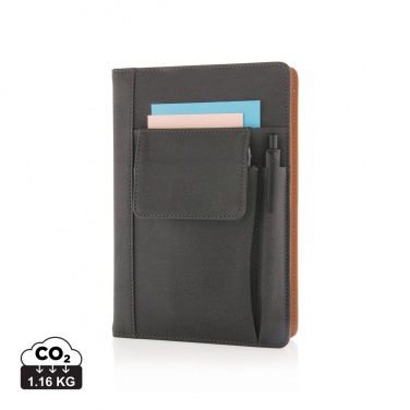 Logotrade corporate gift picture of: Notebook with phone pocket