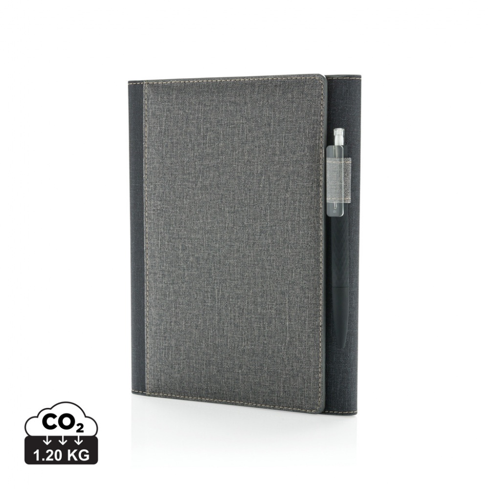 Logo trade promotional product photo of: A5 Deluxe design notebook cover