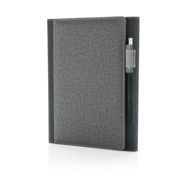 Logo trade promotional gift photo of: A5 Deluxe design notebook cover