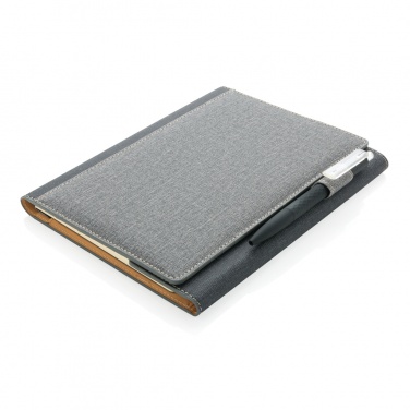 Logo trade promotional items picture of: A5 Deluxe design notebook cover