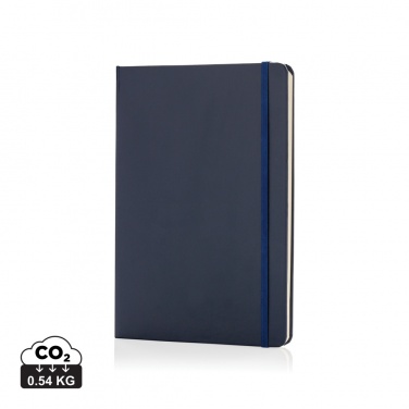 Logo trade promotional giveaways picture of: Classic hardcover notebook A5