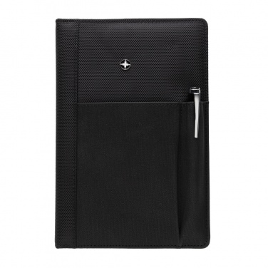 Logo trade advertising products picture of: Refillable notebook and pen set