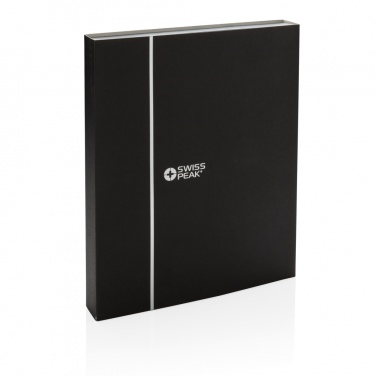 Logo trade promotional giveaway photo of: Refillable notebook and pen set