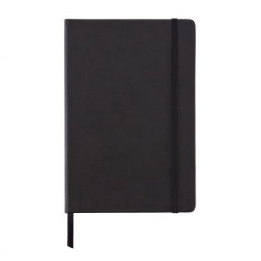 Logotrade advertising products photo of: Deluxe hardcover PU A5 notebook