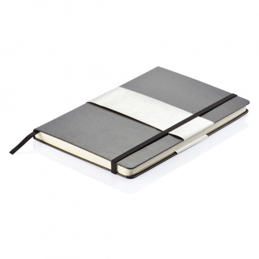 Logotrade promotional merchandise picture of: Deluxe hardcover A5 notebook