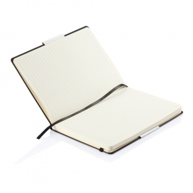 Logotrade corporate gift picture of: Deluxe hardcover A5 notebook