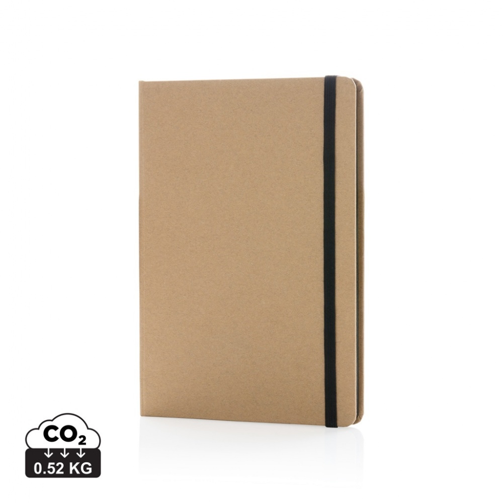 Logo trade advertising product photo of: A5 kraft notebook