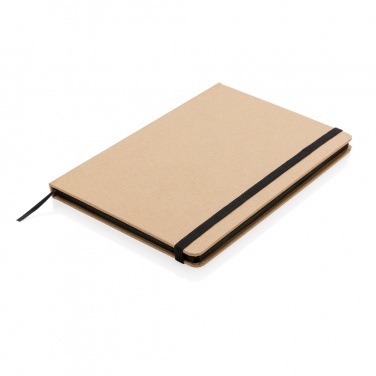 Logo trade promotional products image of: A5 kraft notebook