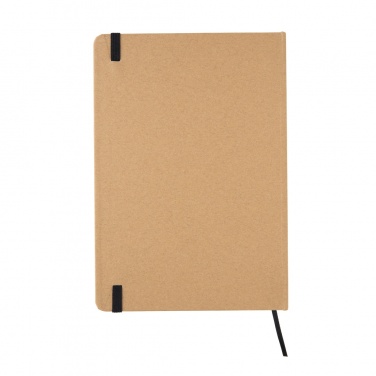 Logotrade promotional giveaway image of: A5 kraft notebook