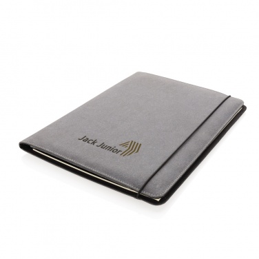 Logo trade promotional gifts picture of: Recycled leather A4 portfolio