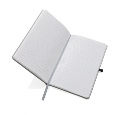 Logotrade promotional merchandise image of: Recycled leather hardcover notebook A5