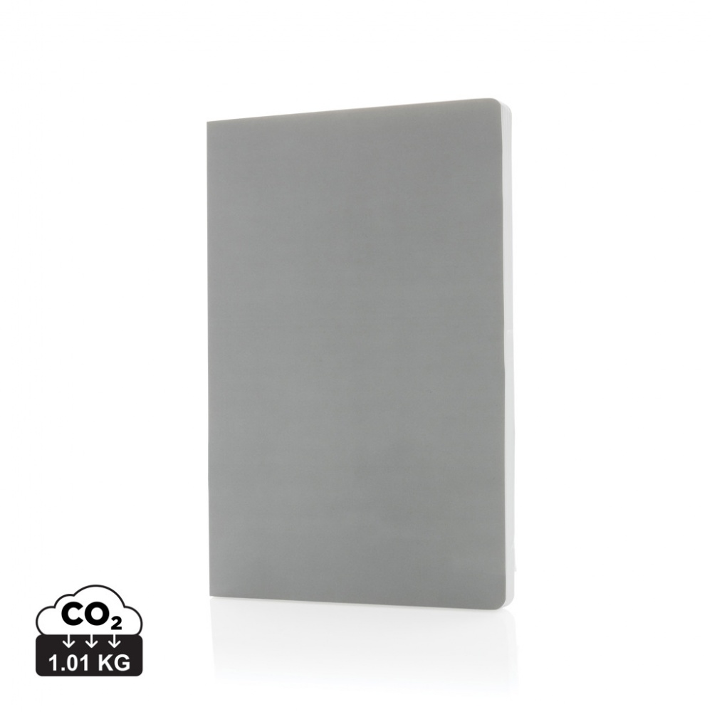 Logotrade promotional gift picture of: Impact softcover stone paper notebook A5