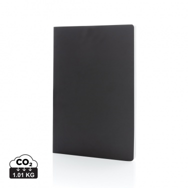 Logo trade corporate gifts picture of: Impact softcover stone paper notebook A5