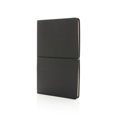 Logotrade business gift image of: Modern deluxe softcover A5 notebook