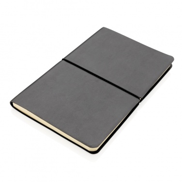 Logo trade corporate gifts image of: Modern deluxe softcover A5 notebook