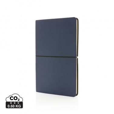 Logotrade business gift image of: Modern deluxe softcover A5 notebook