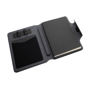 Logo trade advertising products image of: Artic Magnetic 10W wireless charging A5 notebook