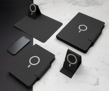 Logo trade promotional gift photo of: Artic Magnetic 10W wireless charging A5 notebook