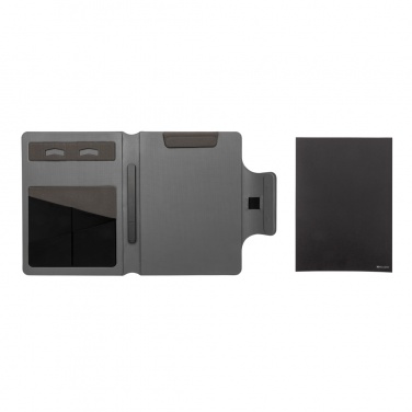 Logo trade corporate gift photo of: Artic Magnetic 10W wireless charging A4 portfolio