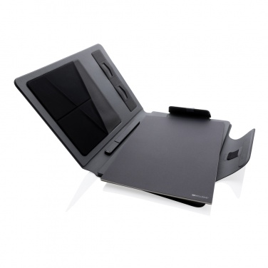 Logo trade promotional merchandise picture of: Artic Magnetic 10W wireless charging A4 portfolio