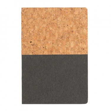 Logotrade promotional item image of: A5 cork & kraft notebook